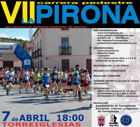 Imagen Clasificación final de la VII carrera pedestre La Pirona