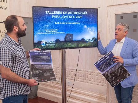 Imagen La Diputación de Segovia impulsa de la mano de Astronomía Cercana la séptima edición de los Talleres de Astronomía para jóvenes