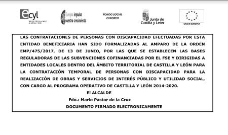Imagen CONTRATACIÓN DE PERSONAS CON DISCAPACIDAD